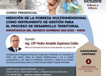 Curso “Medición de la pobreza multidimensional como instrumento de gestión para el proceso de desarrollo territorial – Importancia del decreto supremo N° 002-2023-MIDIS” / 19 y 20 de octubre