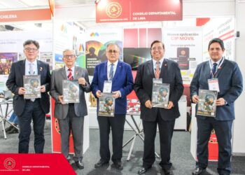 Directivos del Colegio de Ingenieros del Perú – Consejo Departamental de Lima participaron en la ceremonia inaugural de PERUMIN 36