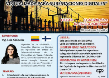 Conferencia Internacional «Protección y control centralizada virtualizada para subestaciones digitales» – Lunes 11 de setiembre