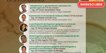  Charlas técnicas “Campo de acción del Ingeniero Geógrafo en la actualidad”