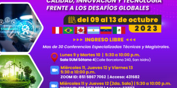 V Expo Calidad y Sistemas ISO “Calidad, innovación y tecnología frente a los desafíos globales” / Del 9 al 13 de octubre