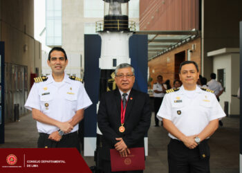 El Capítulo de Ingeniería Pesquera y Acuicultura inauguró la exposición «Contribución de la Dirección de Hidrografía y Navegación al Desarrollo Nacional», que va hasta el 15 de setiembre