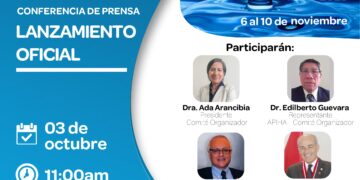 El martes 3 de octubre será el lanzamiento oficial del VI Congreso Nacional del Agua