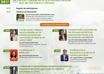 Seminario Economía Circular: Programa del martes 24 y miércoles 25 de octubre