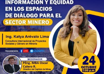 Martes de la Minería Virtual «Información y equidad en los espacios de diálogo para el sector minero» / Martes 24 de octubre – 7:00 p.m.
