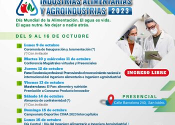 Este lunes 16 de octubre, el CIIAA clausurará su semana capitular celebrando el Día del Ingeniero Alimentario e Ingeniero Agroindustrial, y el Día Mundial de la Alimentación