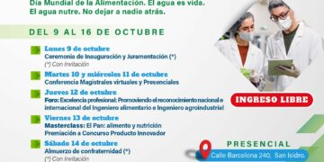 Este lunes 16 de octubre, el CIIAA clausurará su semana capitular celebrando el Día del Ingeniero Alimentario e Ingeniero Agroindustrial, y el Día Mundial de la Alimentación