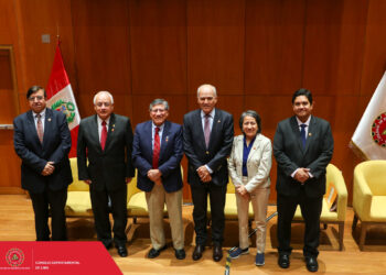 El VI Congreso Nacional del Agua fue anunciado en una conferencia de prensa con la participación del Ing. CIP Roque Benavides, decano del CIP-CDLima