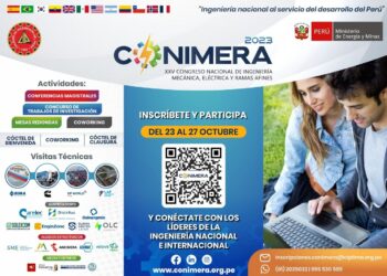 El XXV Congreso Nacional de Ingeniería Mecánica, Eléctrica y Ramas Afines – CONIMERA 2023 se realizará del 23 al 27 de octubre