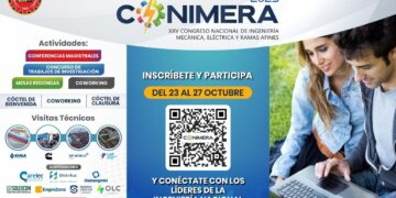 El XXV Congreso Nacional de Ingeniería Mecánica, Eléctrica y Ramas Afines – CONIMERA 2023 se realizará del 23 al 27 de octubre