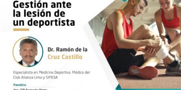 Webinar «Gestión ante la lesión de un deportista» / Miércoles 11 de octubre – 7:30 p.m.