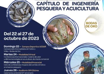 La semana del Capítulo de Ingeniería Pesquera y Acuícola del CD Lima, se desarrollará del 22 al 27 de octubre, en las instalaciones del CIP-CD Lima.