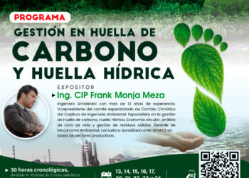Programa “Gestión en huella de carbono y huella hídrica” / Inicio: 13 de noviembre