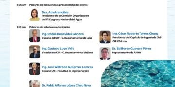 VI Congreso Nacional del Agua Perú 2023: Conoce el programa del lunes 6, martes 7 y miércoles 8 de noviembre