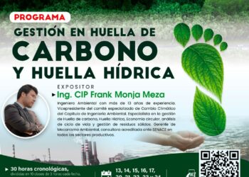 Programa «Gestión en huella de carbono y huella hídrica» / Del 13 al 24 de noviembre