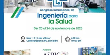 La Comisión de Gestión de Tecnología para la Salud del Colegio de Ingenieros del Perú – CDLima organiza el Congreso Internacional de Ingeniería para la Salud: Conoce el programa de su primer día de congreso