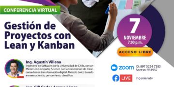 Conferencia virtual «Gestión de proyectos con Lean y Kanban» / Martes 7 de Noviembre – 7:00 p.m.