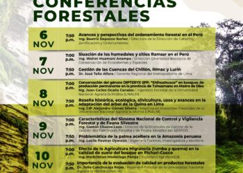 El Capítulo Ingeniería Forestal CD Lima, da inició a su «II Ciclo anual de Conferencias Forestales 2023