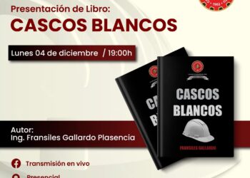 Presentación del Libro «Cascos Blancos» / Lunes 4 de diciembre – 7:00 p.m.