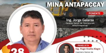 Martes de la Minería Virtual «Aplicación de tecnología para optimización de procesos en Mina Antapaccay» / Martes 28 de noviembre – 7:00 p.m.