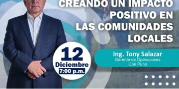 Martes de la Minería Virtual «Minería Responsable y Desarrollo Comunitario: Creando un impacto positivo en las comunidades locales» / Martes 12 de diciembre – 7:00 p.m.