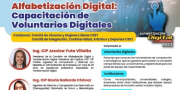 Charla informativa «Alfabetización Digital: Capacitación de Voluntarios Digitales» / Miércoles 29 de noviembre – 7:00 p.m.