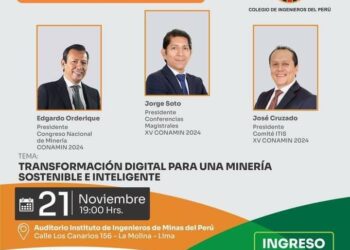 Conversatorio: CONAMIN 2024 / 21 de noviembre – 7:00 p.m.