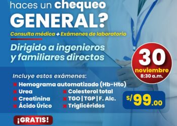 Campaña Médica: ¿Hace cuánto no te haces un chequeo general?