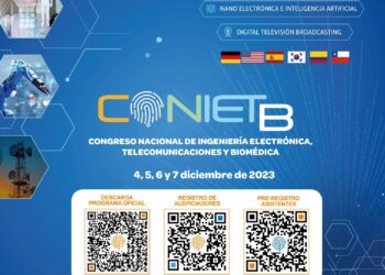 El Capítulo de Ingeniería Electrónica del Colegio de Ingenieros del Perú -CDLIMA invita al «Congreso Nacional de Ingeniería Electrónica, Telecomunicaciones y Biomédica – CONIETB