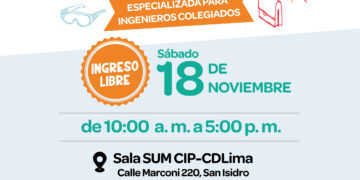 CIP CDLIMA organizará Feria Laboral Especializada para Ingenieros Colegiados el 18 de noviembre