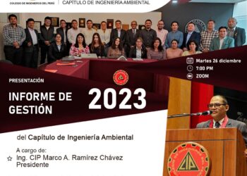 El Capítulo de Ingeniería Ambiental presenta «Informe de Gestión 2023 del Capítulo de Ingeniería Ambiental»