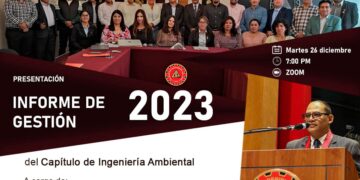 El Capítulo de Ingeniería Ambiental presenta «Informe de Gestión 2023 del Capítulo de Ingeniería Ambiental»