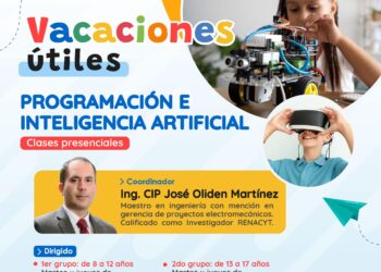 El Capítulo de Ingeniería Mecánica y Mecánica Eléctrica presenta Vacaciones Útiles 2024: «Curso: Programación e Inteligencia artificial»