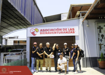 Centro de Peritaje del CIP CDLima hizo una visita solidaria a la Asociación de las Bienaventuranzas
