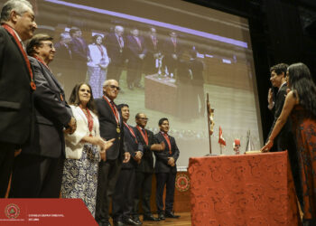Se realizó la primera ceremonia de colegiación del 2024, con presencia del Ing. CIP Roque Benavides Ganoza, decano del CIP-CDLima