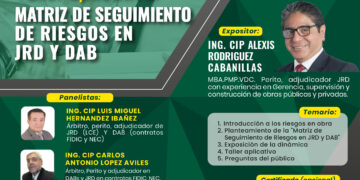 Taller aplicativo: «Matriz de Seguimiento de Riesgos en JRD y DAB»/ Viernes 19 de enero de 2024 – 7:00 p.m. Ingreso Libre