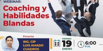 Webinar «Coaching y Habilidades Blandas» / Viernes 19 de enero – 6:00 p.m.