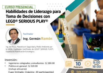 Taller Presencial «Toma de Decisiones con Lego Serious Play» / Sábado 10 de febrero de 2024 – 8:00 a.m.