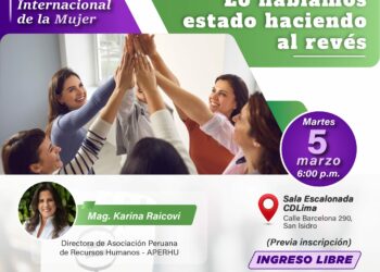 Taller Presencial: «Lo habíamos estado haciendo al revés»/ Martes 5 marzo del 2024 – 6:00 p.m.