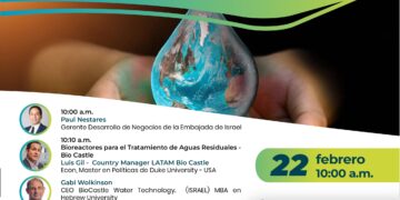 Jueves CISAHESI: Conferencia virtual “Tecnologías para la gestión del Agua – Misión comercial de Israel en Perú” / Jueves 22 febrero 2024 – 10:00 a.m.