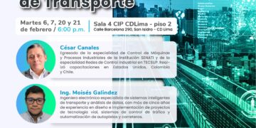 Curso Especializado: «Sistemas inteligentes de transporte»/ Inicio: Martes 6 de febrero – 6:00 p.m.