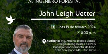 Programa «Reconocimiento póstumo por servicios distinguidos al ingeniero forestal» / Lunes 19 de febrero de 2024 – 6:00 p.m.
