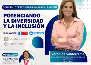 Martes de la Minería «Desarrollo de Recursos Humanos en la Minería: Potenciando la Diversidad y la Inclusión» / Martes 20 de febrero de 2024 – 7:00 p.m.