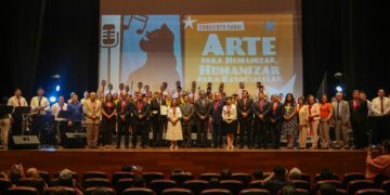En la víspera del Día Internacional de la Mujer, el coro polifónico Orquestando, del INPE, ofreció un concierto en Colegio de Ingenieros del Perú – Consejo Departamental de Lima