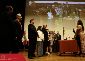 209 ingenieros se unieron a nuestra Orden, en una emotiva ceremonia de colegiación, presidida por el Ing. CIP Roque Benavides Ganoza, decano del CIP-CDLima