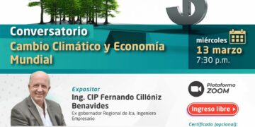 Conversatorio «Cambio climático y economía mundial» / Miércoles 13 de marzo – 7:30 p.m.