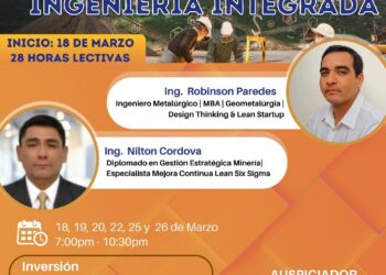 Curso virtual «Geometalurgia Ingeniería Integrada» / Inicio: 18 de marzo de 2024