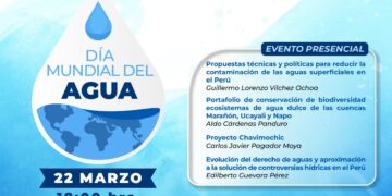 Evento presencial por el Día Mundial del Agua / Viernes 22 de marzo – 6:00 p.m.