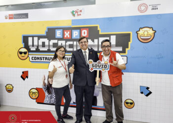 El Ing. CIP Jorge Cueva Nolberto, director secretario del CIP-CDLima, participó en la Expo Vocacional, organizada por el Ministerio de Trabajo y Promoción del Empleo