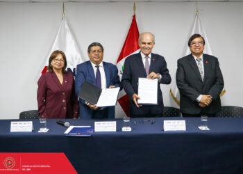El Colegio de Ingenieros del Perú – Consejo Departamental de Lima y la Autoridad Nacional de Infraestructura firmaron un convenio de cooperación interinstitucional